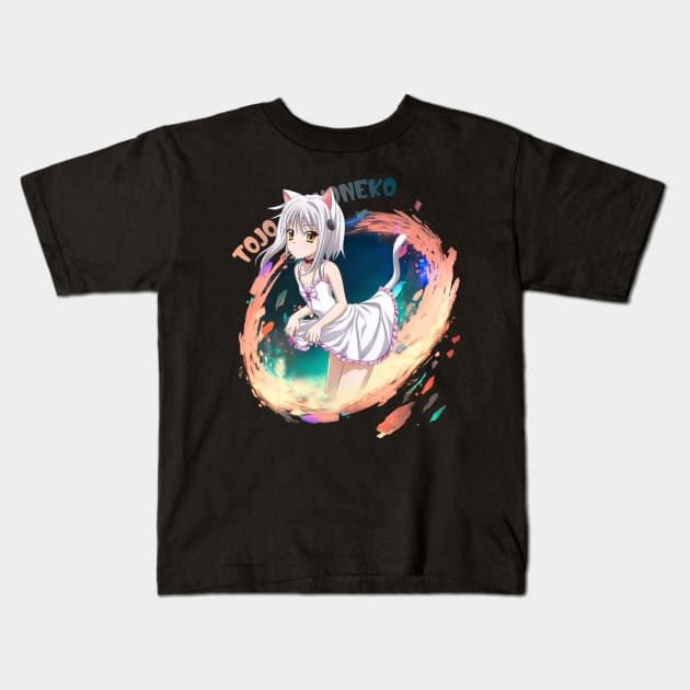 Boosted Gear Awakening High School DxD Power-Up T-Shirt Kids T-Shirt by Thunder Lighthouse